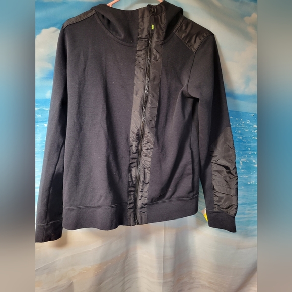 Nike Black Mens Full‎ Zip Hooded Jacket Size Medium - Picture 1 of 6